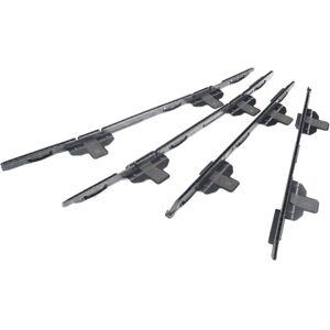 Tlily - 4Pcs Front Sunroof Guide Rail Slide 54 10 2993888 for E84 X1 2009-2015 Curtain Sliding Bracket