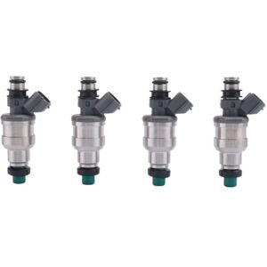 TLILY 4Pcs Fuel Injector Automotive for 1.6L 1.8L 4CYL 1955002040 195500-2040