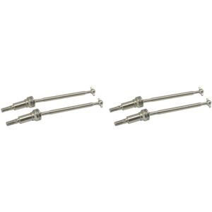 TLILY 4Pcs Metal Drive Shaft CVD QWJ01 for Xinlehong Q901 Q902 Q903 9130 9136 9137 1/16 RC Car Spare Parts