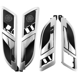 Tlily - 4pcs/set Car Interior Door Handle Inside Door Handle For-Volkswagen Lavida 2008-2012 Interior Accessories