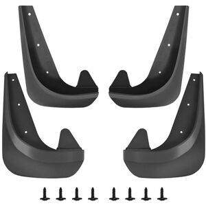 Tlily - 4Pcs/Set Universal Car Front Rear Mud Flap Mudguards Fender Shield Splash Guard for Ford Volvo Jeep Toyota Dodge Mondeo
