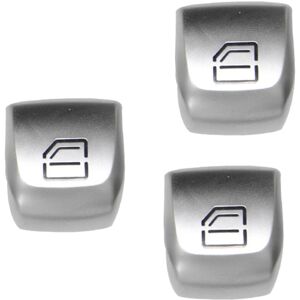 Tlily - 3X Car Left Right Front Window Switch Repair Button Cover for Mercedes Benz c Class W205 C200 W253 glc 260 2229052203