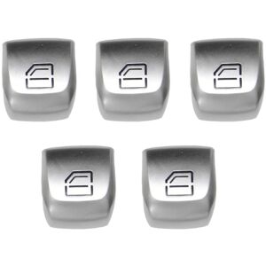 Tlily - 5X Car Left Right Front Window Switch Repair Button Cover for Mercedes Benz c Class W205 C200 W253 glc 260 2229052203