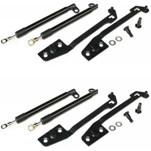 Tlily - 4x Car Rear Tailgate Gas Shock Strut Bar Support Rod for triton L200 2015-2022