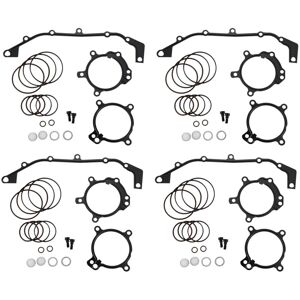 TLILY 4X for Double Vanos O-Ring Seal Repair Kit E36 E39 E46 E53 E60 E83 E85 M52Tu M54 M56