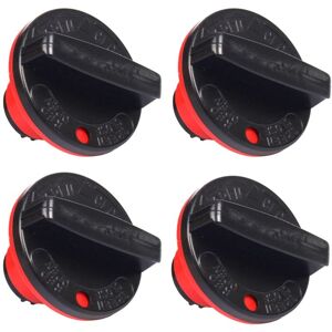 Tlily - 4X Fuel Gas Cap Cover Set for Tank Switch jog xc fc forcex 100 JOG100 XC100 FC100 FORCEX100 5WY-F4610-00