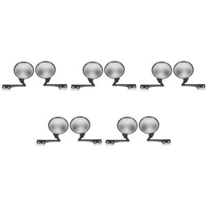 Tlily - 5 Set of 10 Car Blind Spot Mirrors Wide Angle Side Convex Mirror Round Rearview Mirror