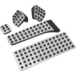 Tlily - 5PC Car Pedal Cover Accessories with Footrest for W203 W222 W213 W205 W204 W211 W212 W210 X204 W218