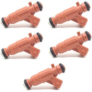 TLILY 5Pcs Fuel Injectors Nozzle for C2 C3 Xsara Berlingo 206 307 1007 Partner 1.6 16V 2000-2014 0280156034