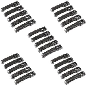 TLILY 5X Car Fiber Exterior Door Handle Trim Cover for G Class W463 W464 G65 G55 G63 G500 G550 2019-2020