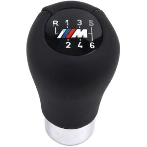 Linghhang - 6 Speed Leather Sport Gear Shift Knob 3 Series E46 5 Series E60 E61 lci 6 Series E63 E64 lci X3 F25 X4 F26