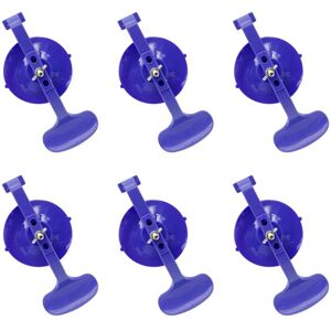 Tlily - 6PC Suction Cup Clamp Set, Class Kit for Car Convertible Glass Windshield Top Repair Gluing