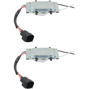 Tlily - 2X Car Radiator Fan Control Module for bmw 3Series E46 316Ci 3116Ti 318Ci 318I 318Ti 320Ci 320I 323Ci 328I 330I 7561757