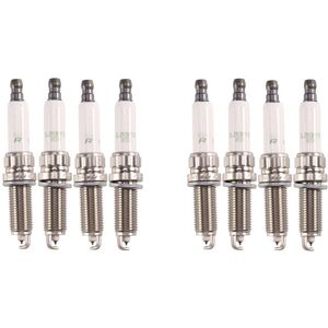 Tlily - 8 Pcs Car Metal Spark Plug Iridium Platinum Spark Plug 95770 ILZKBR7B8DG 0242129512, for Peugeot Citroen Mini Cooper