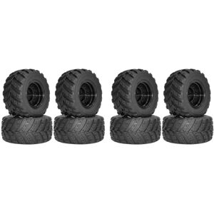 Tlily - 8Pcs 97mm Rubber Tire Wheel for hbx 901 901A 903 903A 905 905A 12813 1/12 rc Car Spare Parts