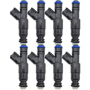 Tlily - 8Pcs Fuel Injector Nozzle for Marine V8 350 5.0 4.3L 6.2L 0280156081