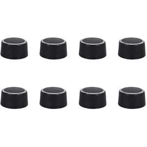 Tlily - 8Pcs Rear Audio Volume Control Radio Knob Dial Tuner for 07-13 Acadia 22912547 Repair Kit