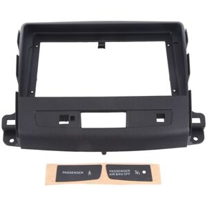 Tlily - 9 Inch Car dvd Frame Audio Dash Trim Kits Facia Panel Radio Player Screen 2 Din for Mitsubishi Outlande 2008-2011