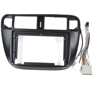 TLILY 9Inch Car Fascia Radio Panel rhd for Honda Civic (ej/ek/em) 1995-2001 Dash Kit Install Adapter Facia Console Bezel Plate