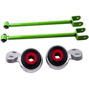 BFO - Pair Rear Lower Control Arms Camber & Front Control Arm Bushings for bmw E46
