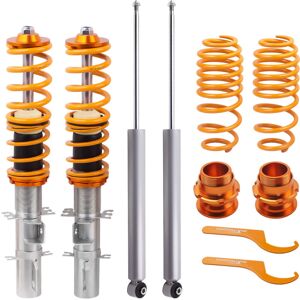 Maxpeedingrods - Adjustable Coilovers for Seat Leon 1.8T Cupra r Front + Rear Shock Absorber