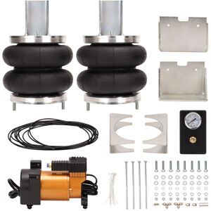 Maxpeedingrods - Air Suspension Spring + 12V Compressor Kit for Iveco Daily 35s 75 psi