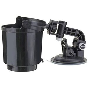 ALWAYSH 2 in 1 Bottle Holder with 360° Rotating Adjustable Base and Car Organizer with Suction Cup, Universal Cup Holder and Car Seat Storage (1 Pcs)