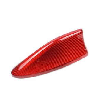 TLILY Antenna Cover Shark Fin for Subaru brz Toyota GR86 2021-2023 Real Carbon Fiber Sticker Cover Interior Trim (a)
