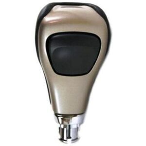 TLILY Automatic Transmission Gear Shift Knob with Mounting Kit Shifter Lever 5YD261X9AA for Jeep Cherokee 2014-2018 Brown