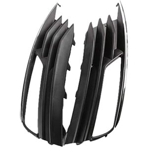 Tlily - Automotive Front Bumper Fog Light Cover Fog Light Grille for Audi A3 Quattro sedan 2013-2017 8V5807681A 8V5807682A
