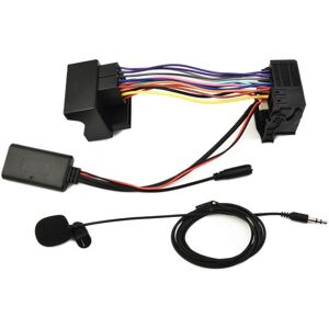 TLILY Bluetooth 5.0 Music Audio Adapter mic for bmw E64 E60 E66 E80 E81 E82 E90 MA2266 Car Audio Accessories for Car Stereo