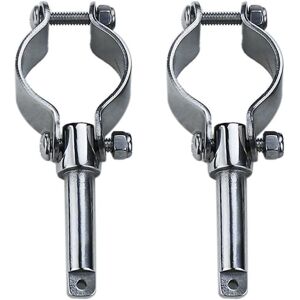 Tlily - Boat Stainless Steel Row Lock Side Mount Line Oar Socket Marine Yacht (2 Per Pack)