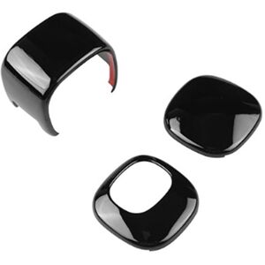 Tlily - Bright Black Car Gear Head Shift Knob Cover Handball Trim Sticker Interior Accessories for Toyota Sienta 2022-2023