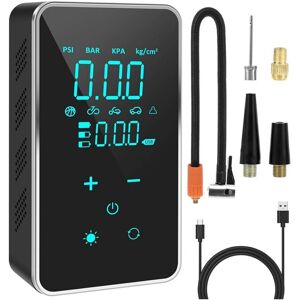 TLILY Btire Inflator Portable Air Compressor,150 psi Cordless Tire Inflator, Rechargeable Pump for Car,Motorcycle