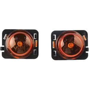 TLILY Bulbs Side Front Fender lamp Turn Signal Light for Wrangler-JK 2007-2015 Halogen Marker Side Lamp Clearance Lights