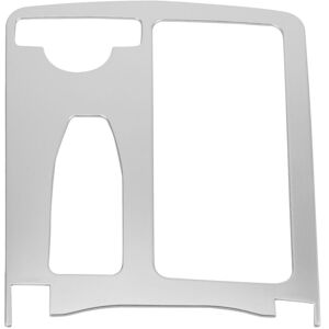 Tlily - Car abs Central Console Cup Holder Frame Trim For Mercedes-benz e Class W212 2010-2011 c Class W204 2008-2014(Silver)