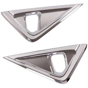 TLILY Car ABS Chrome External Front Foglight Lamp Cover Trim Fog Light For Toyota Alphard Vellfire 2018-2020 Car Acessories