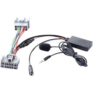 Tlily - Car Bluetooth 5.0 Wireless Phone Call Handsfree aux in Adapter for C30 S40 V40 V50 S60 S70 C70 V70 with Mic