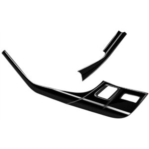 Tlily - Car Bright Black Center Console Gear Shift Panel Cover Frame Sticker Trim Accessories for Subaru Brz Zd8 2021-2023