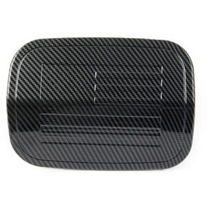 Tlily - Car Carbon Fiber abs Oil fuel tank door gas Cap cover trim for Dodge Charger 2015-2021 Accessories Decorative Sticker