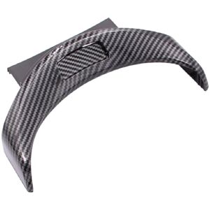 Tlily - Car Carbon Fiber Console Armrest Cover Switch Button Central Storage Box Switch for Mercedes-Benz c Class A2056803407