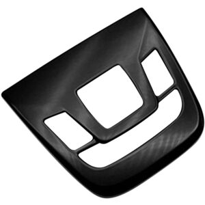 Tlily - Car Glossy Black Interior Front Reading Light Lamp Cover Trim Sticker For Toyota bZ4X Subaru Solterra High Configuration