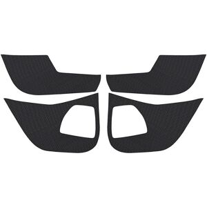 Tlily - Car Carbon Leather Door Protector Pad Door Plank Anti-Kick Pad Anti-Dirty Mat Cover for Honda xr-v hr-v Vezel 2022 2023