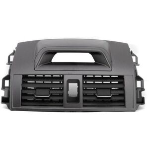TLILY Car Center Dash A/C Outlet Air Vent Panel with Clock Air Vent for Toyota Corolla 2008-2013 55670-02340 Without Buttons