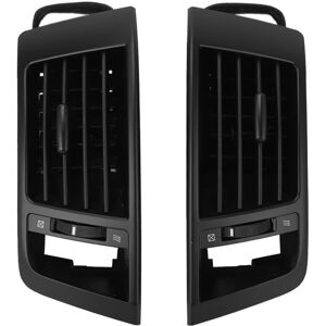 TLILY Car Center Dash Air Vent Outlet Grille Conditioner for Land Cruiser LC200 2008-2015 Black