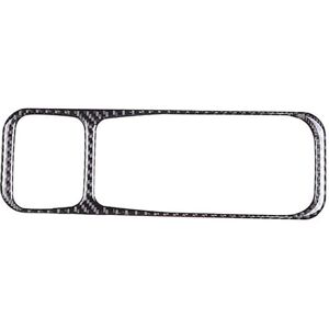 TLILY Car Central Control Gear Shift Panel Cover Sticker for Ford Maverick 2022 2023 Accessories - Soft Carbon Fiber