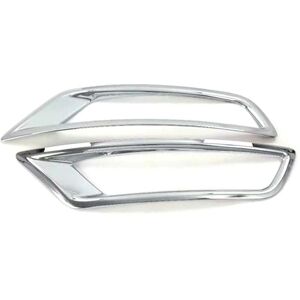 TLILY Car Chrome abs Rear Reflector Fog Light Lamp Cover Trim Bezel Frame For Mazda CX-8 CX8 2018 2019