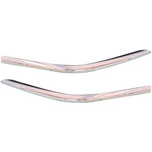 Tlily - Car Chrome Front Side Bumper Trim for Honda crv cr-v 2022 2023 Bumper Lip Corner Splitter Strip Protector Cover