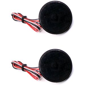 Tlily - Car Cover 5.8CM Round led Rear Bumper Reflector Tail Light Brake Lamp for Toyota Highlander Mitsubithi