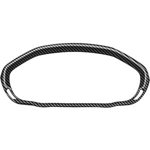 Tlily - Car Dash Board Instrument Panel Trim Cover Carbon Fiber for -60 2022 2023 rhd Interior Accessories